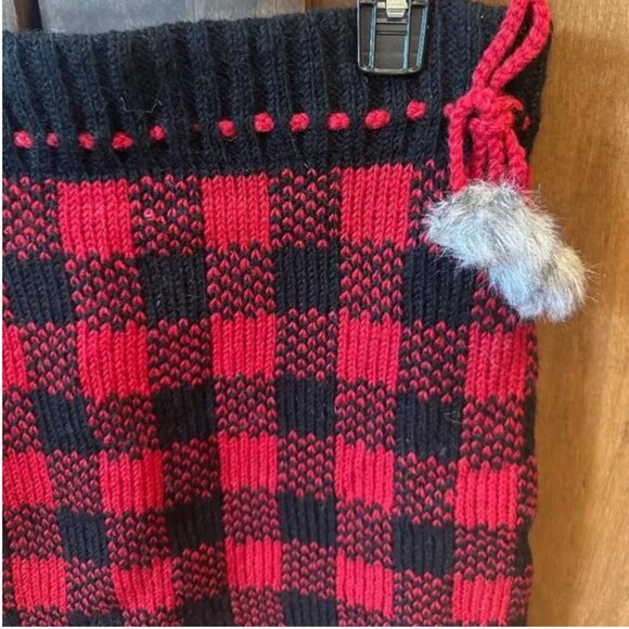 LAUNDROMAT CHECK WOOL MINI SKIRT MEDIUM NWOT - Picture 3 of 6